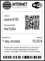 Sample readyVoucher voucher design: Generic voucher for 80mm POS printers (2)